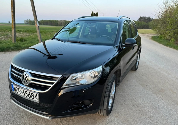 Volkswagen Tiguan cena 34500 przebieg: 330000, rok produkcji 2008 z Kisielice małe 529